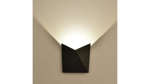 Oprawa elewacja VT-825 5W LED WALL LIGHT COLORCODE:3000K -BLACK BODY 8282