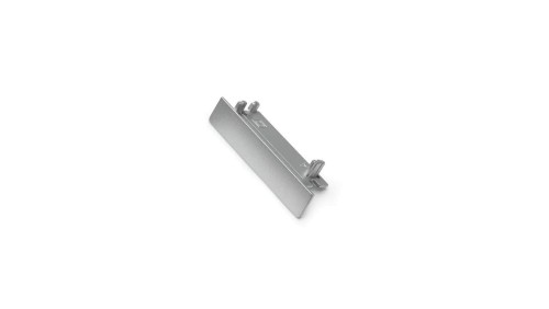 Zaślepka do profil Flat8 srebrna z otworem 23110040 /1szt/