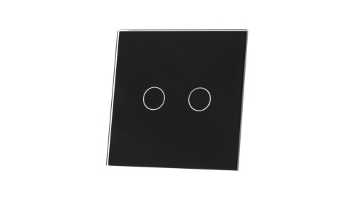 Livolo CZARNY PANEL SZKLANY 702-62