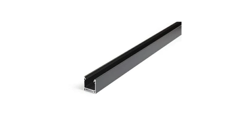 Profil led LINEA20 EF/TY 2m czarny anodowany C1020021