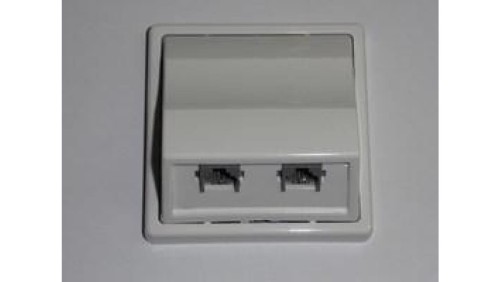 Gniazdo telefoniczne p/t 2xRJ-12 6p6c GTP-22G