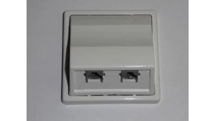 Gniazdo telefoniczne p/t 2xRJ-12 6p6c GTP-22G