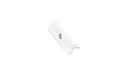 Zaślepka do profil Surface10 biała GEN2 z otworem 77980001 /1szt/