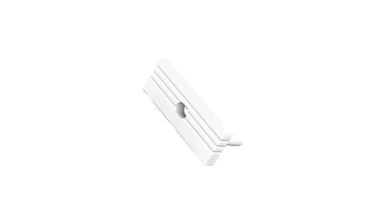 Zaślepka do profil Surface10 biała GEN2 z otworem 77980001 /1szt/