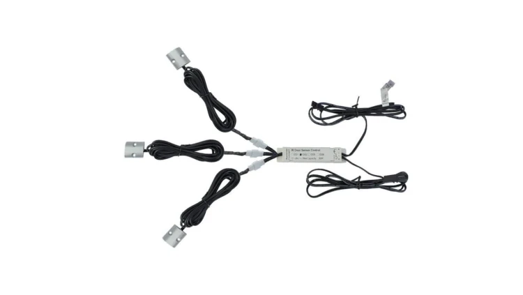 Czujnik sensor do drzwi DOOR-2 30W/60W 12V/24VDC włącznik bezdotykowy drzwiowy ptrójny