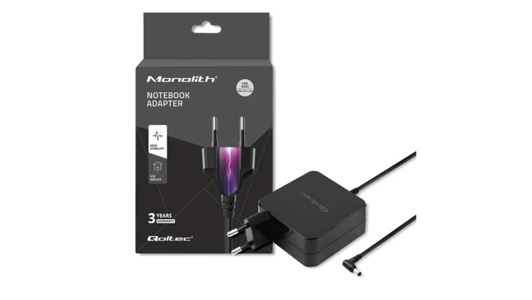 Qoltec Zasilacz do laptopa Asus 65W 19V 3.42A 5.5*2.5