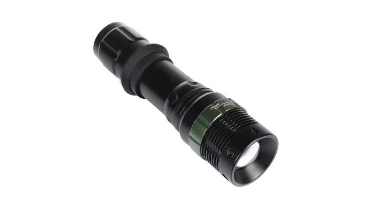 Latarka rowerowa Cree 200 lumen LED Maclean Energy + ładowarka zestaw MCE175 MCE175