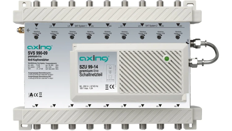 Wzmacniacz SVS 990-09 do multiswitchy SPU 9xx 9-torowy SVS 990-09
