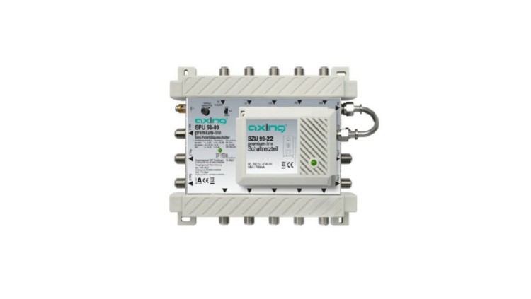 Multiswitch 5/6 aktywna tv naziemna 5 wejść / 6 wyjść SPU 56-09