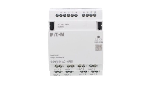 Rozszerzenie wejścia/wyjścia easyE4 230VAC/DC 8DI 8DO-R EASY-E4-AC-16RE1 197222