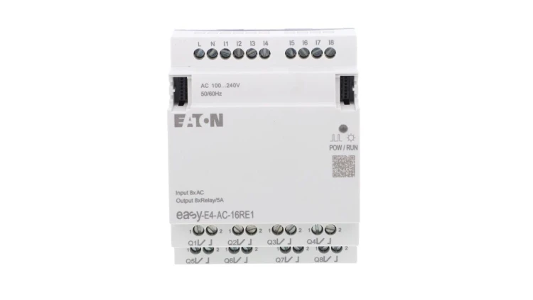Rozszerzenie wejścia/wyjścia easyE4 230VAC/DC 8DI 8DO-R EASY-E4-AC-16RE1 197222