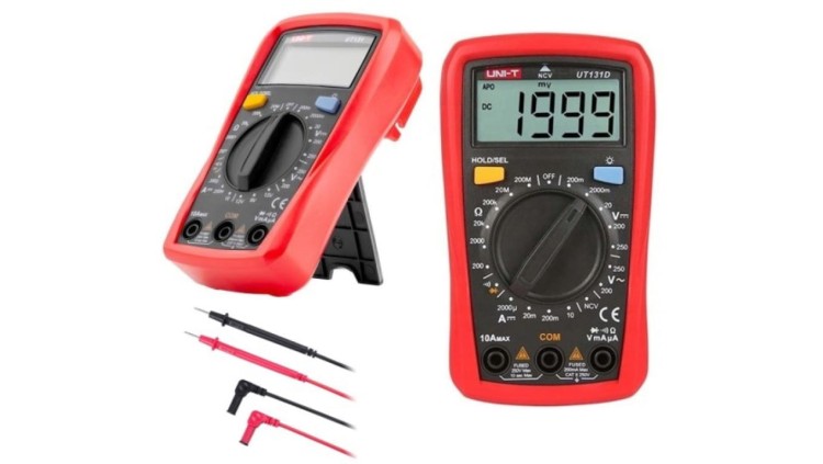 Multimetr cyfrowy uniwersalny 250V AC/DC 10A DC test ciągłości test diod NCV UT-131D 20381