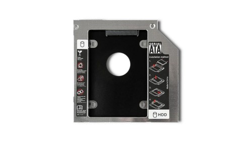 Qoltec Kieszeń na drugi dysk 2.5 HDD 12.7 mm