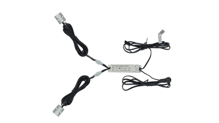 Czujnik sensor do drzwi DOOR-2 30W/60W 12V/24VDC włącznik bezdotykowy drzwiowy podwójny