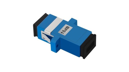 Qoltec Tłumik światłowodowy SC/UPC (F) - SC/UPC (F) Singlemode 15dB