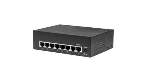 Gigabit Switch 8x 1000Mbps RJ45 PoE/PoE+ 60W VLAN 561204