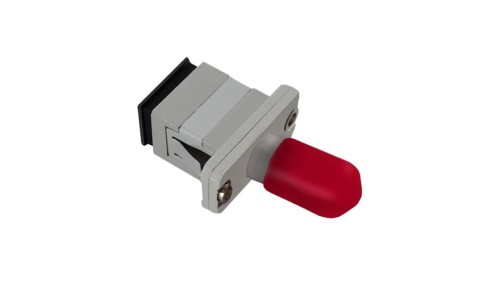 Qoltec Adapter hybrydowy SC/UPC - ST/UPC Simplex Multimode