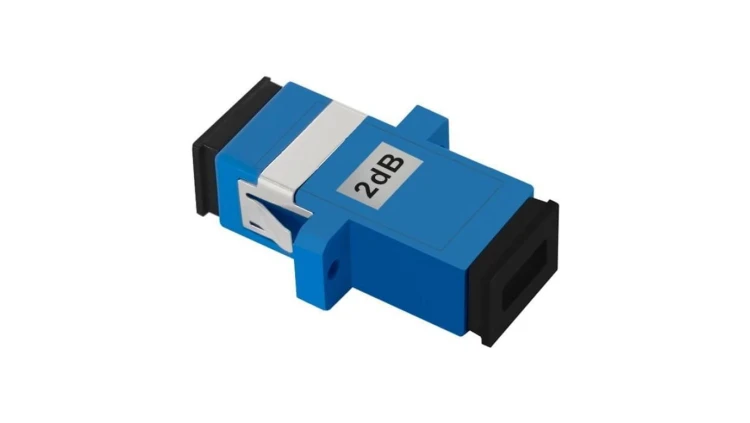 Qoltec Tłumik światłowodowy SC/UPC (F) - SC/UPC (F) Singlemode 2dB