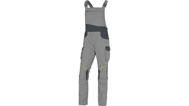 Ogrodniczki robocze kolor szary rozmiar XXL MCSA2GRXX