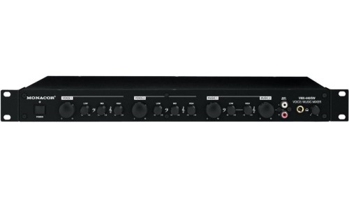4-kanałowy mikser mikrofonowo/liniowy z regulatorem barwy VMX-440/SW