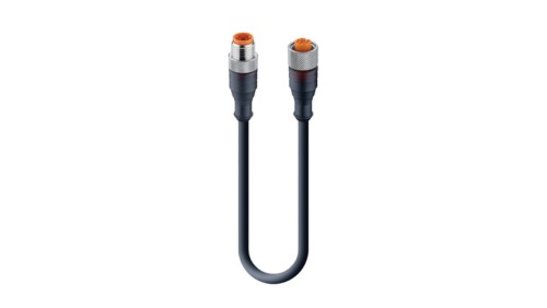 Kabel konfekcjonowany obustronnie złącza M12 męskie proste / żeńskie proste 4-pinowe PUR RST 4-RKT 4-225/2 M