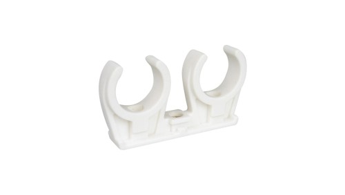 BIS Push-fit Klips podwójny do rur M6 20-22mm 0853222 /50szt./