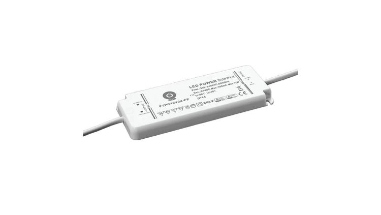 Zasilacz FTPC 12W meblowy 12VDC ip44 ftpc12v12-fp