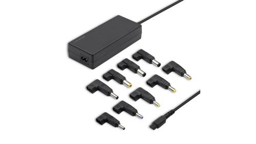 Qoltec Uniwersalny zasilacz do laptopa 90W Automatyczny MultiPlug 9 wtyczek +kabel zasilający