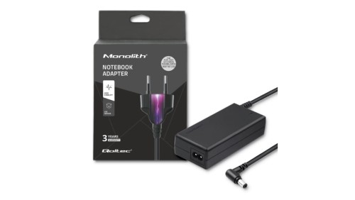 Qoltec Zasilacz do laptopa 90W 19V 4.9A 5.5*2.5 +kabel zasilający