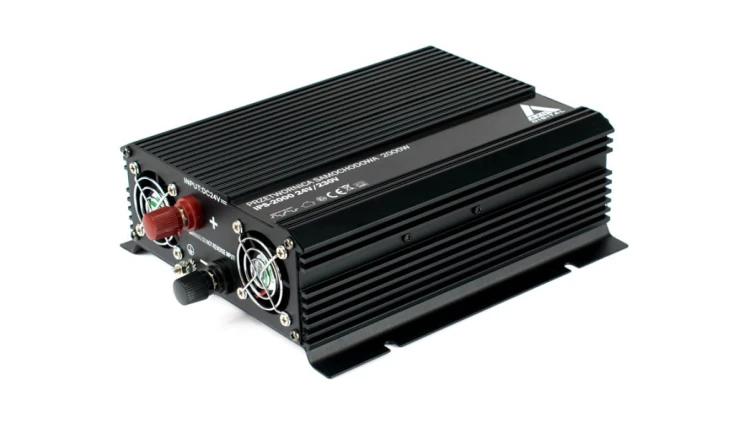 Samochodowa przetwornica napięcia 24 VDC / 230 VAC IPS-2000 2000W