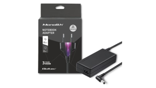 Qoltec Zasilacz do laptopa Asus 90W 19V 4.9A 5.5*2.5 +kabel zasilający