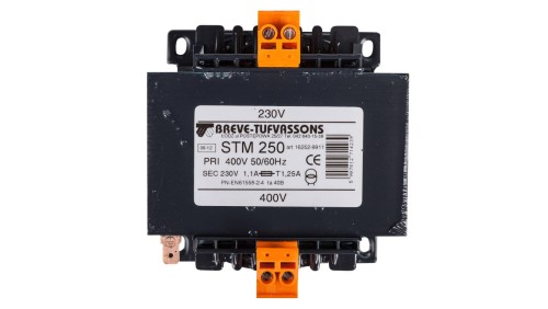 Transformator 1-fazowy separacyjny STM 250 400/230V 1,1A, Ta 40, 16252-9911