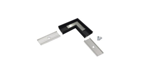 Profil led Surface10 kątownik czarny narożnik 77410021