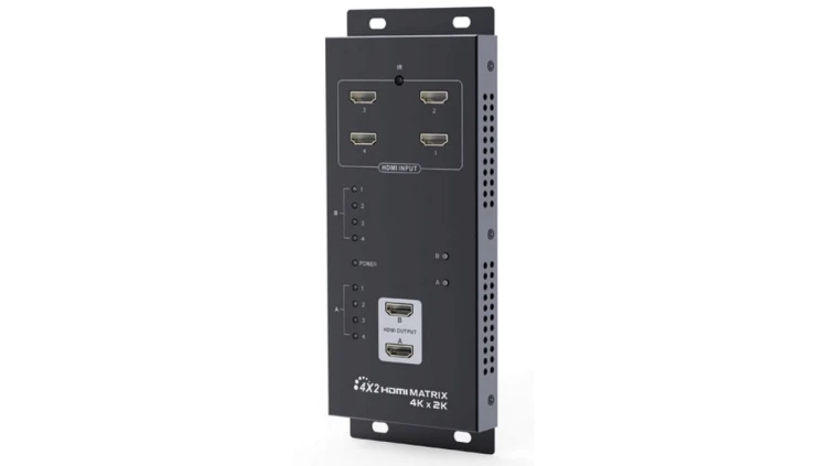 Przełącznik matrycowy HDMI switch Matrix 4 wejścia x 2 wyjścia HDMI 4Kx2K LKV342pro