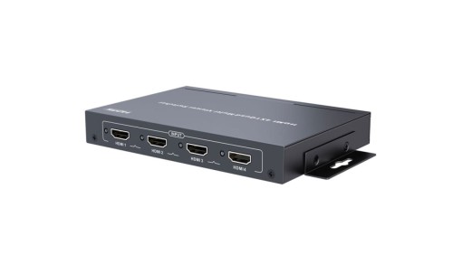 Przełącznik switch HDMI 4 wejścia x 1 wyjście HDMI ze spliterem obrazu x4 Quad-split Multiviewer LKV401MS