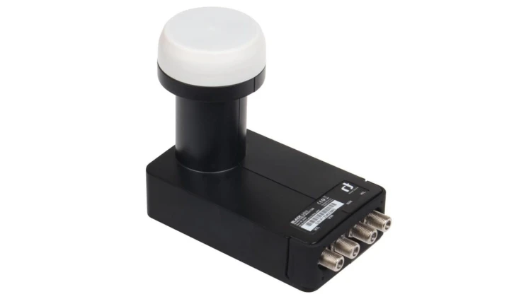 Konwerter satelitarny quattro poczwórny do multiswitchy INVERTO QUATTRO ULTRA BLACK