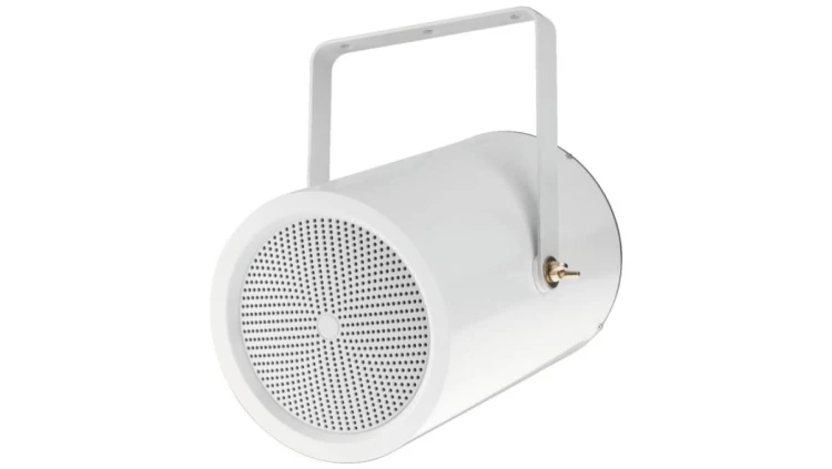 Głośnik Projektor dźwięku PA Technika 100V lub 8Om 6-stopniowy regulator mocy: 15/8/4/2W/wył./8Om EDL-255/WS