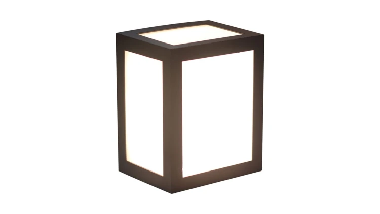 Oprawa elewacja VT-822 12W LED WALL LIGHT COLORCODE:3000K BLACK BODY 8340