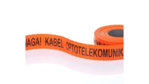 Folia kablowa pomarańczowa 10cm TO-Tkt/10 /100m/