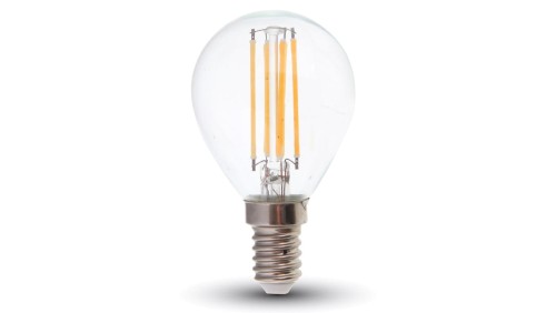Żarówka Dekoracyjna LED FILAMENT VT-1996 4W E14 P45 6400K 400lm A+ 300st. 4426