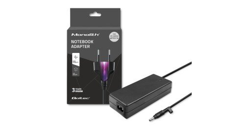 Qoltec Zasilacz do laptopa HP Compaq 90W 19V 4.74A 4.8*1.7 +kabel zasilający