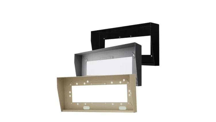 Osłona natynkowa dwu segmentowa do paneli CP250x / CP310x + NP-3000 pozioma DA-2H