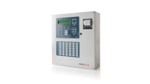 Adresowalna centrala z2 2x240 urządzeń pętlami, do roz. 8 pętli, z klawiaturę, wyśświetlaczem i tablicą SmartLoop 2080/P