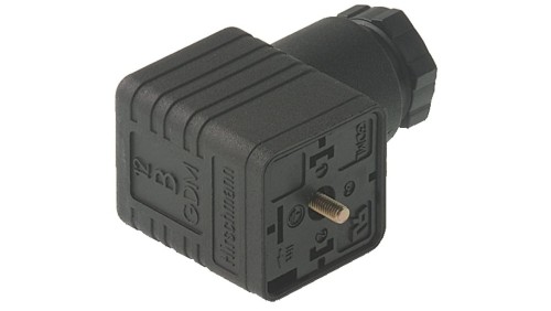 Złącze zaworowe typu A żeńskie dławik PG11 250V 2A 2+PE GDML 2011 GB 1 schwarz