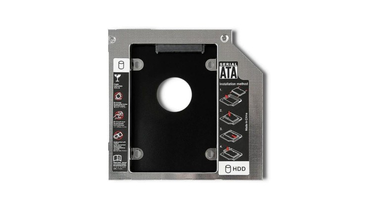 Qoltec Kieszeń na drugi dysk 2.5 HDD 9.5 mm