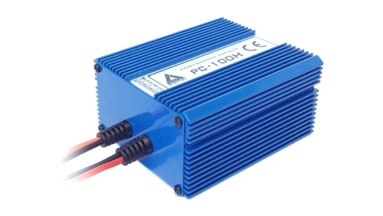 Przetwornica napięcia 10÷30 VDC / 13.8 VDC PC-100H-12V 100W IZOLACJA GALWANICZNA Wodoszczelna - pełna izolacja IP67