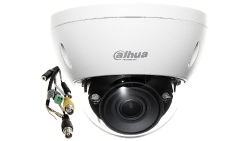 Kamera wandaloodporna metalowa HD-CVI, PAL 8,3Mpix 4K UHF 3,7-11mm Motor zoom WDR 120dB HAC-HDBW3802E-Z-3711