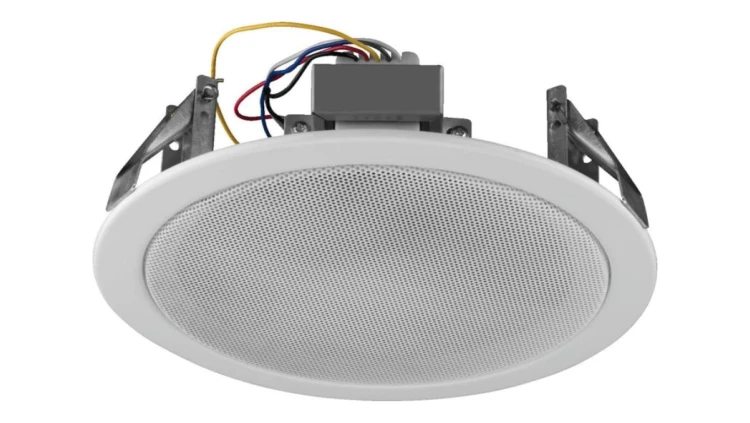 Głośnik sufitowy PA Technika 100V, 4 odczepy mocy 2-drożny z 15cm (6) głośnikiem koaksjalnym EDL-116TW