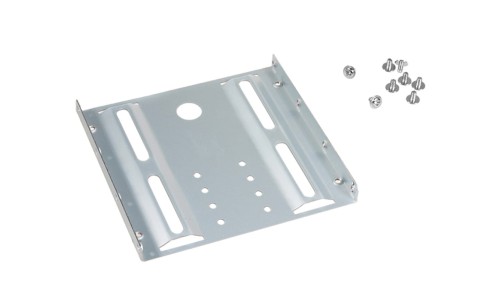 Adapter redukcja HDD/SSD sanki szyna 3,5cala na 2,5cala Maclean MC-655 metalowy MC-655