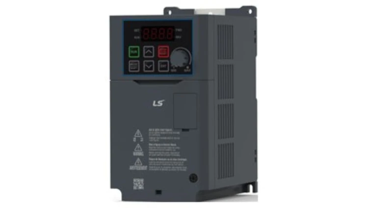 Przemiennik częstotliwości LSIS serii G100 5,5kW 3x400V AC filtr EMC C3 klawiatura LED LV0055G100-4EOFN